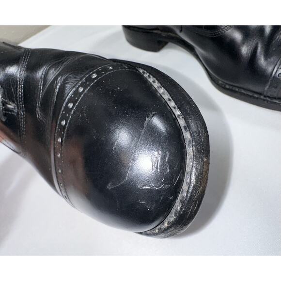 Allen Edmonds Men’s Fifth Avenue Cap Toe Dress Shoes Black Leather 9.5 D Wide - Picture 9 of 14